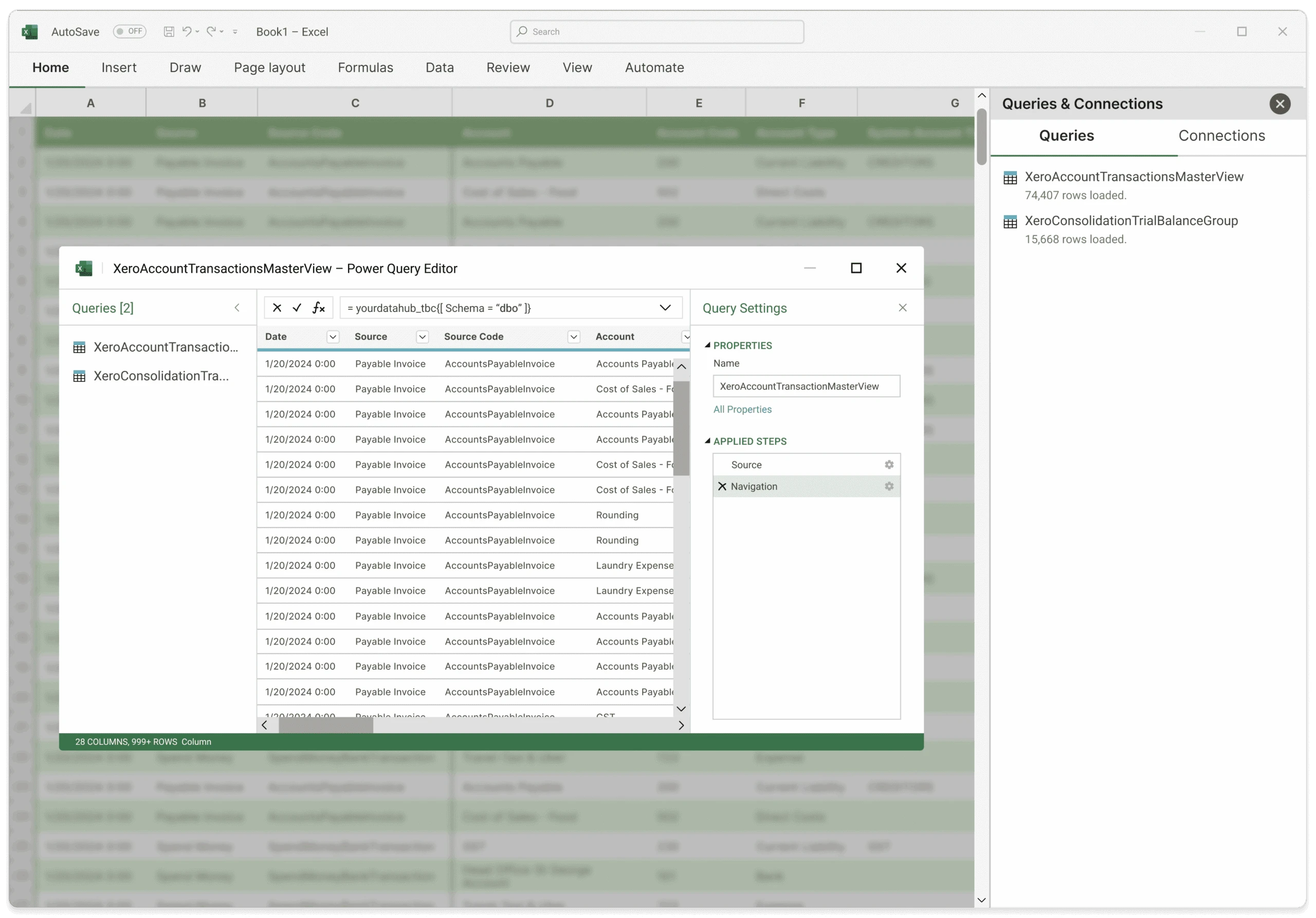 Excel Power Query