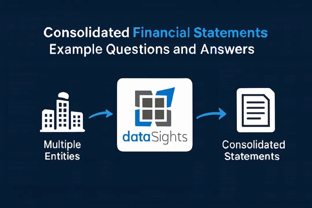 Consolidated Financial Statements Example Questions and Answers: Worked Examples + Journal Entries