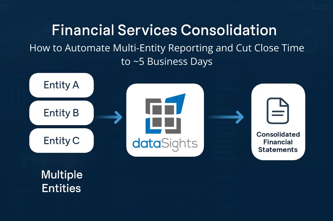 Financial Services Consolidation: How to Automate Multi-Entity Reporting and Cut Close Time to ~5 Business Days