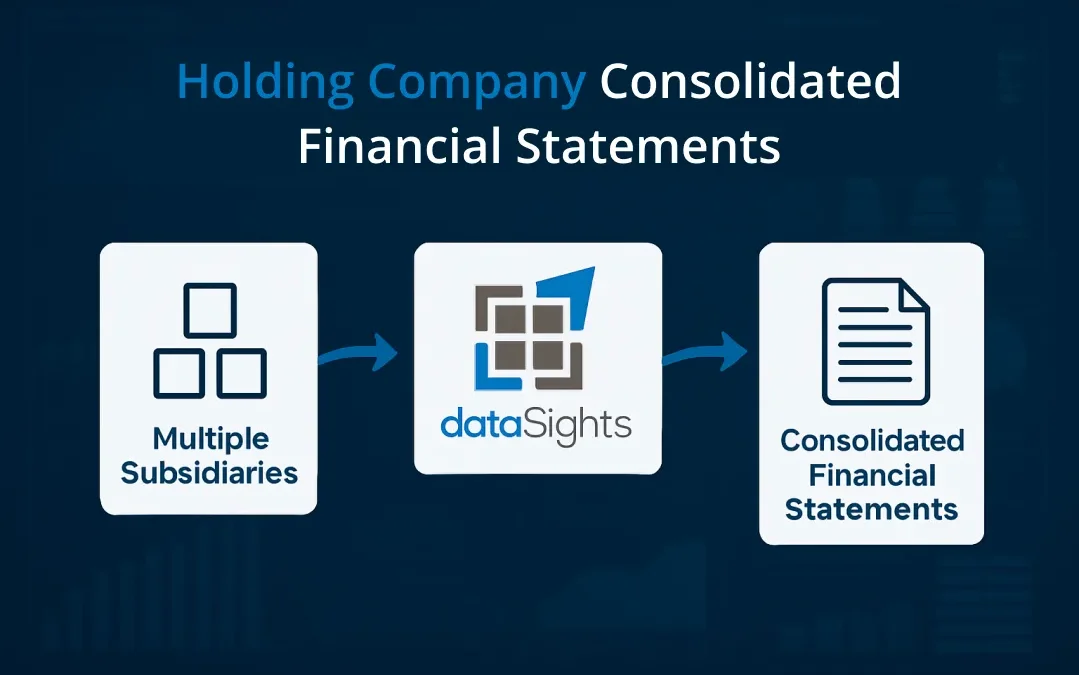 Holding Company Consolidated Financial Statements: Control, Eliminations, and Automation